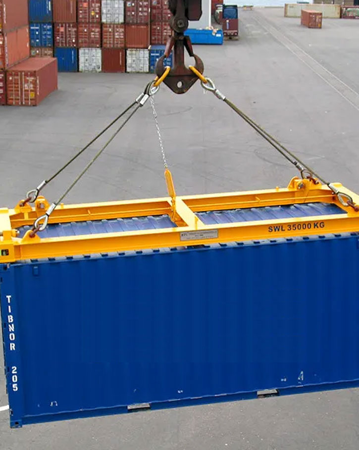 Container spreaders